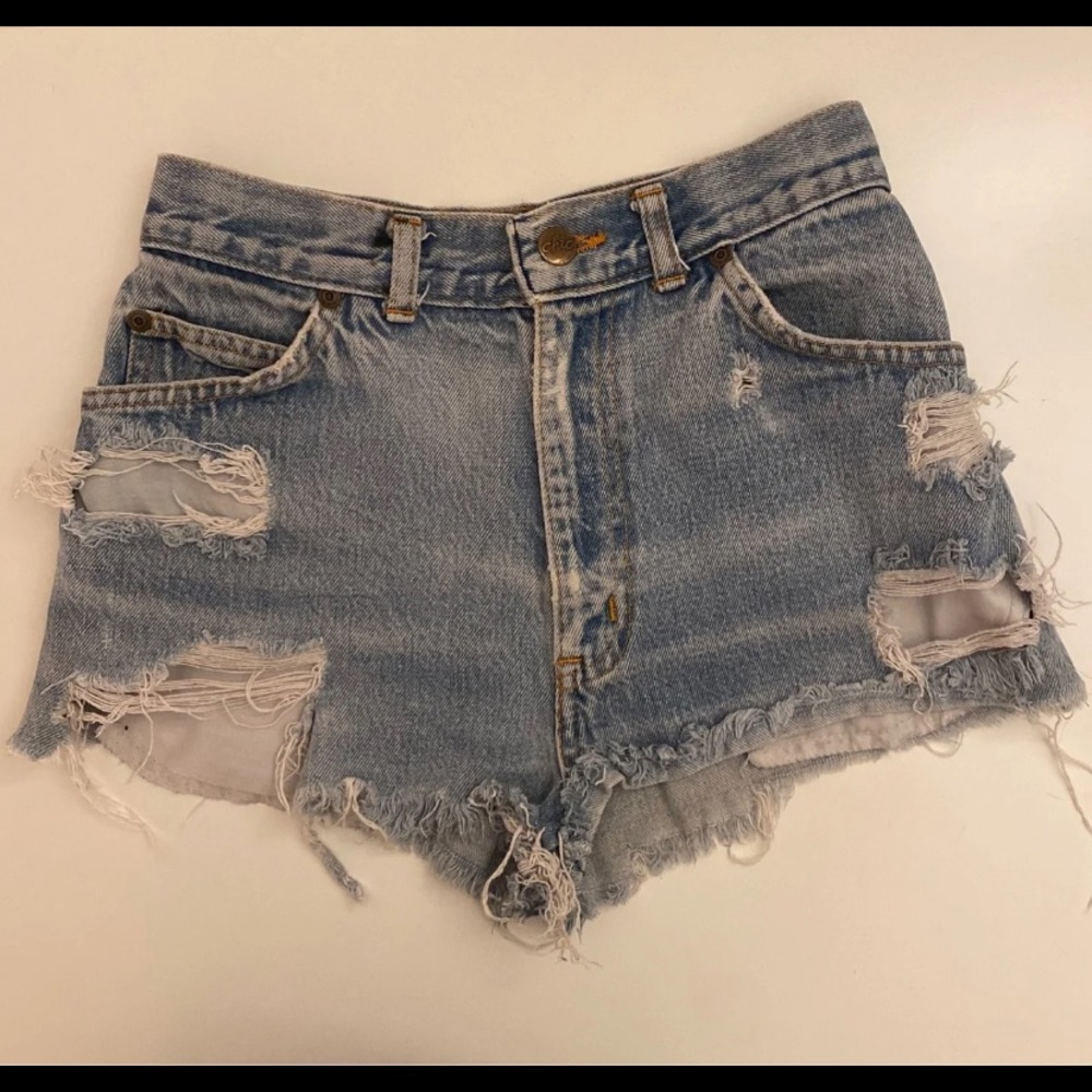 1970s Vintage Chic by H.I.S Denim Shorts